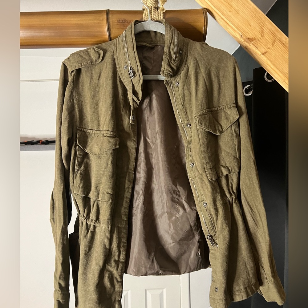 100% cotton outdoor/utility jacket